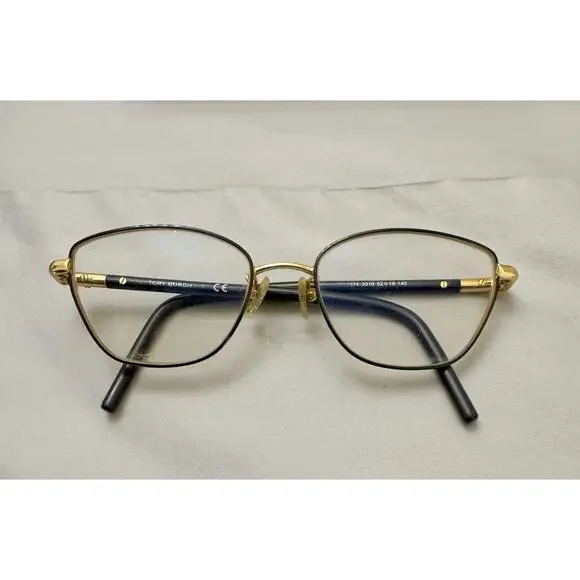 Tory Burch TY1074 Eyeglass Frames In Gold 52 18 140 - Picture 3 of 14